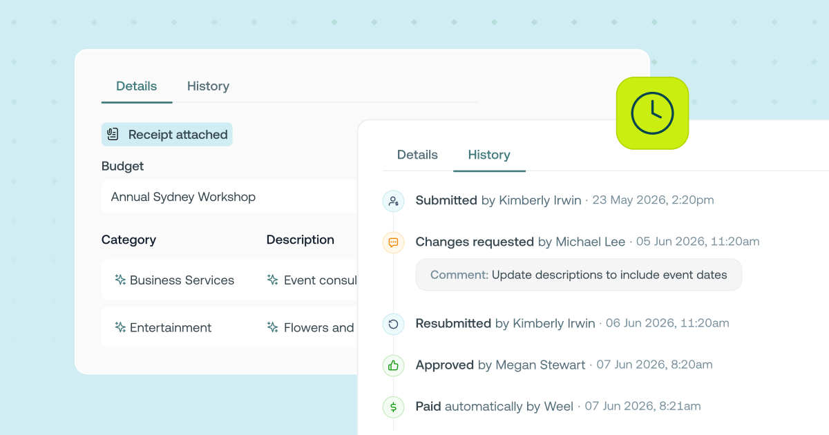 Audit trail product update