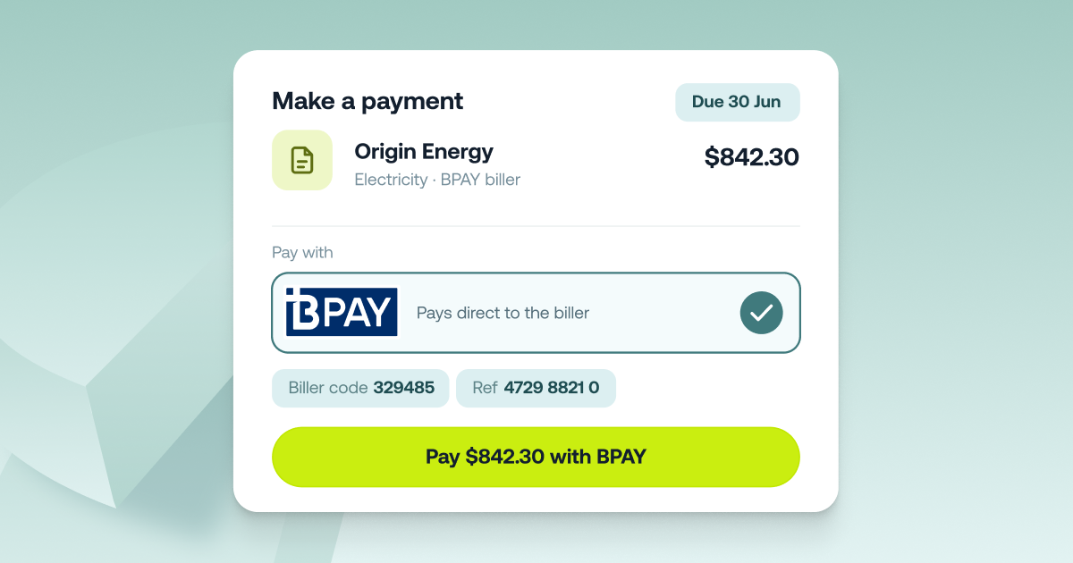 BPAY product update